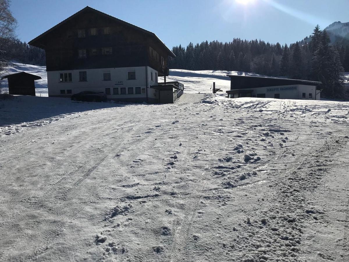 Ferienwohnung Bergblick Am Rande Der Wildnis Sibratsgfäll Esterno foto