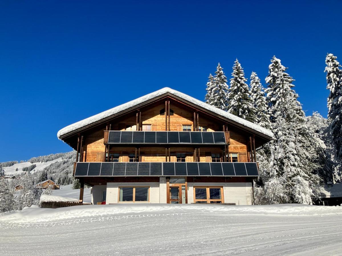 Ferienwohnung Bergblick Am Rande Der Wildnis Sibratsgfäll Esterno foto