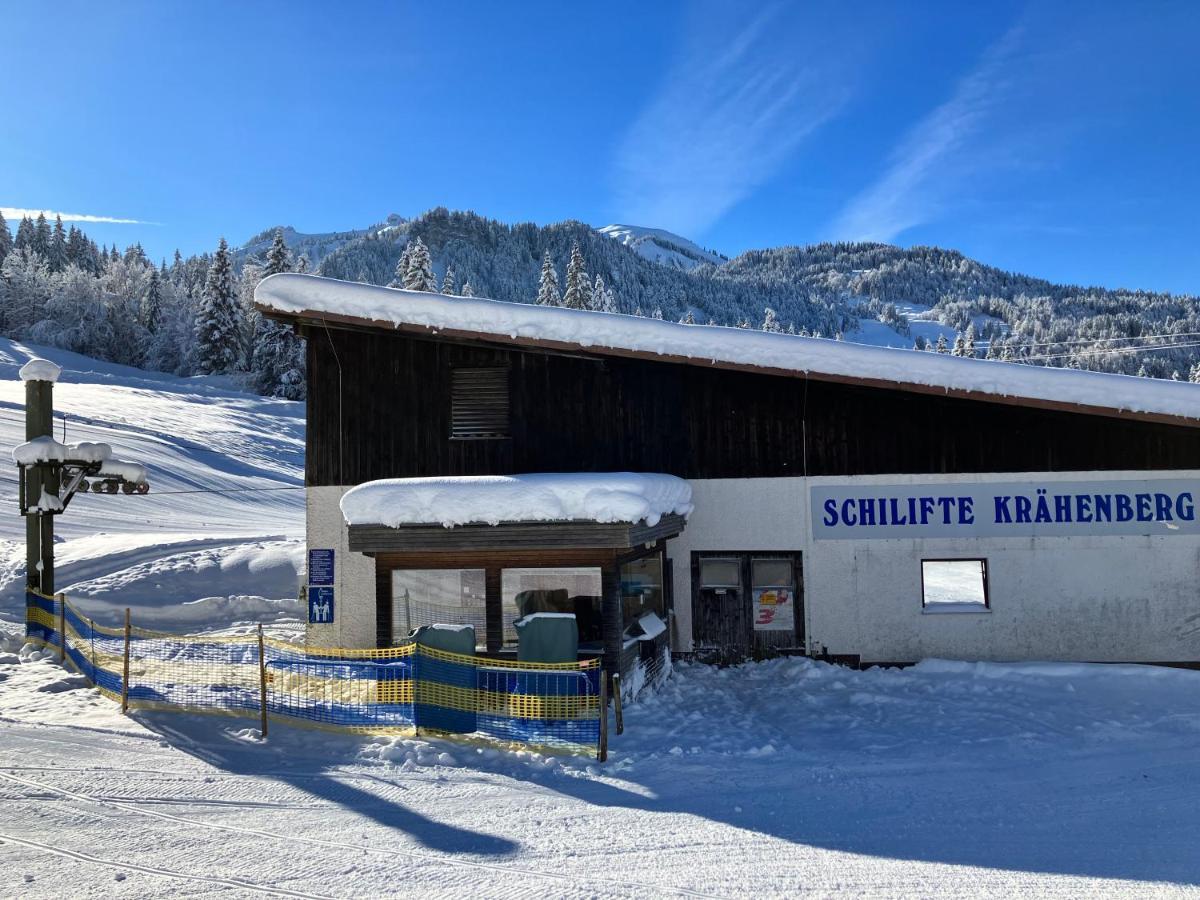 Ferienwohnung Bergblick Am Rande Der Wildnis Sibratsgfäll Esterno foto